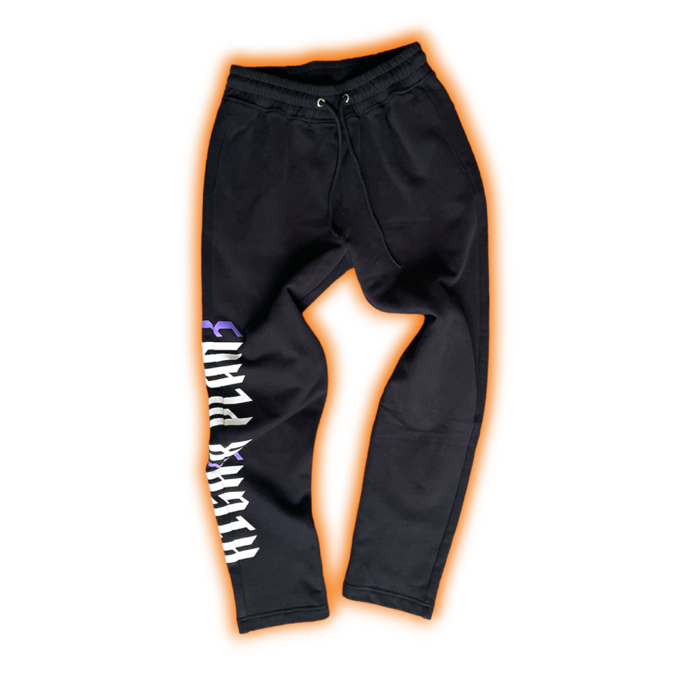 Black Logo Sweatpants